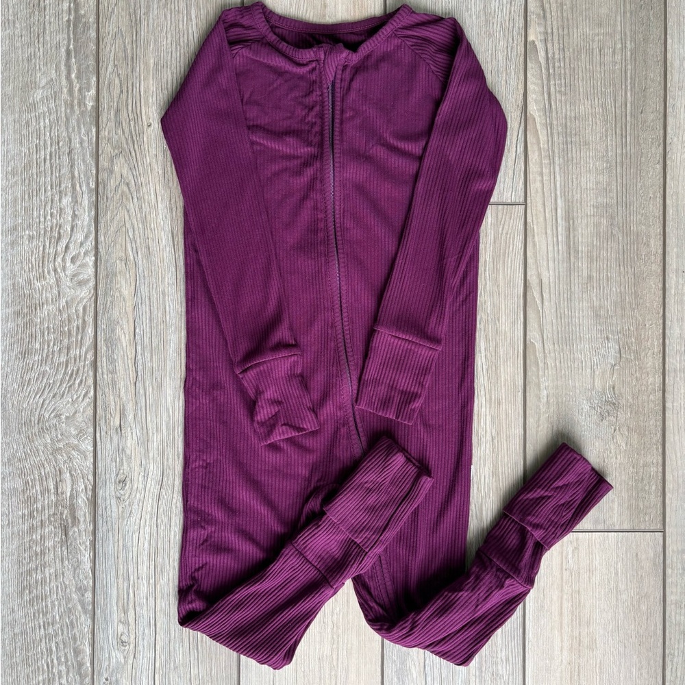 Little Sleepies Plum Zippy